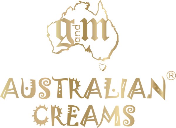 g and m australian creams logo