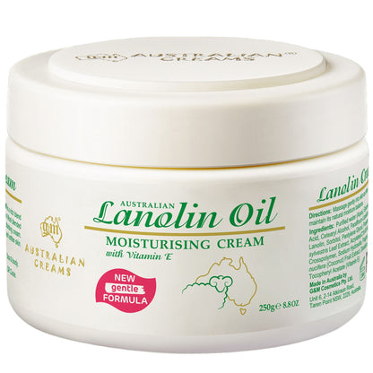 Lanolin Day & Night Cream Dry Skin Moisturiser 250g